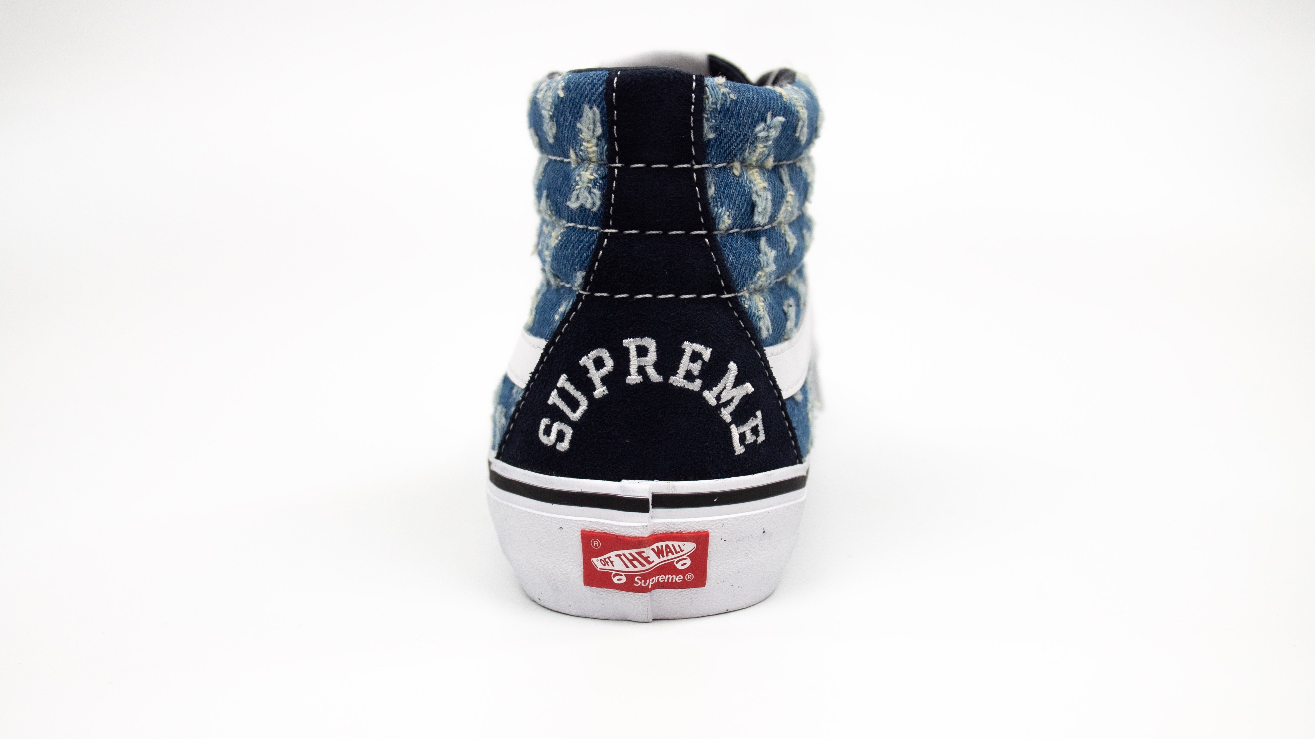 Vans off store the wall supreme