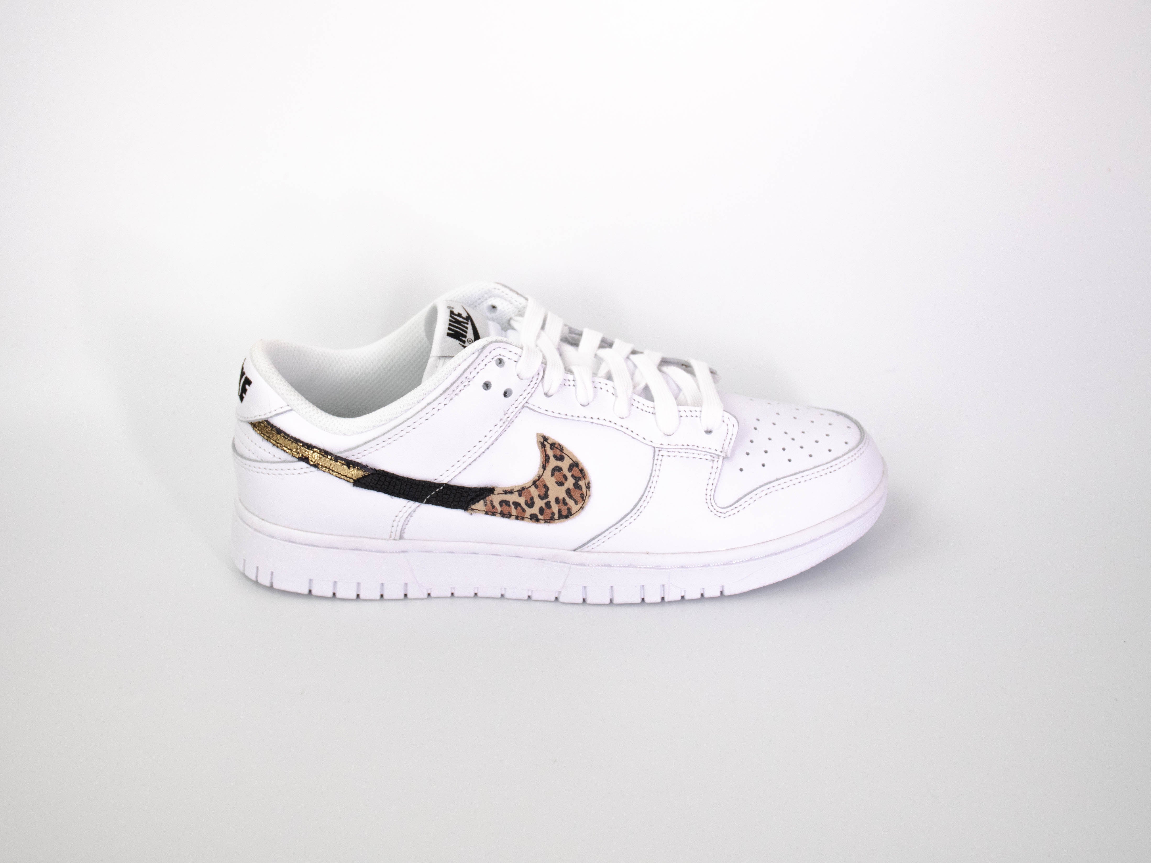 Nike dunk Low 'Leopard White'