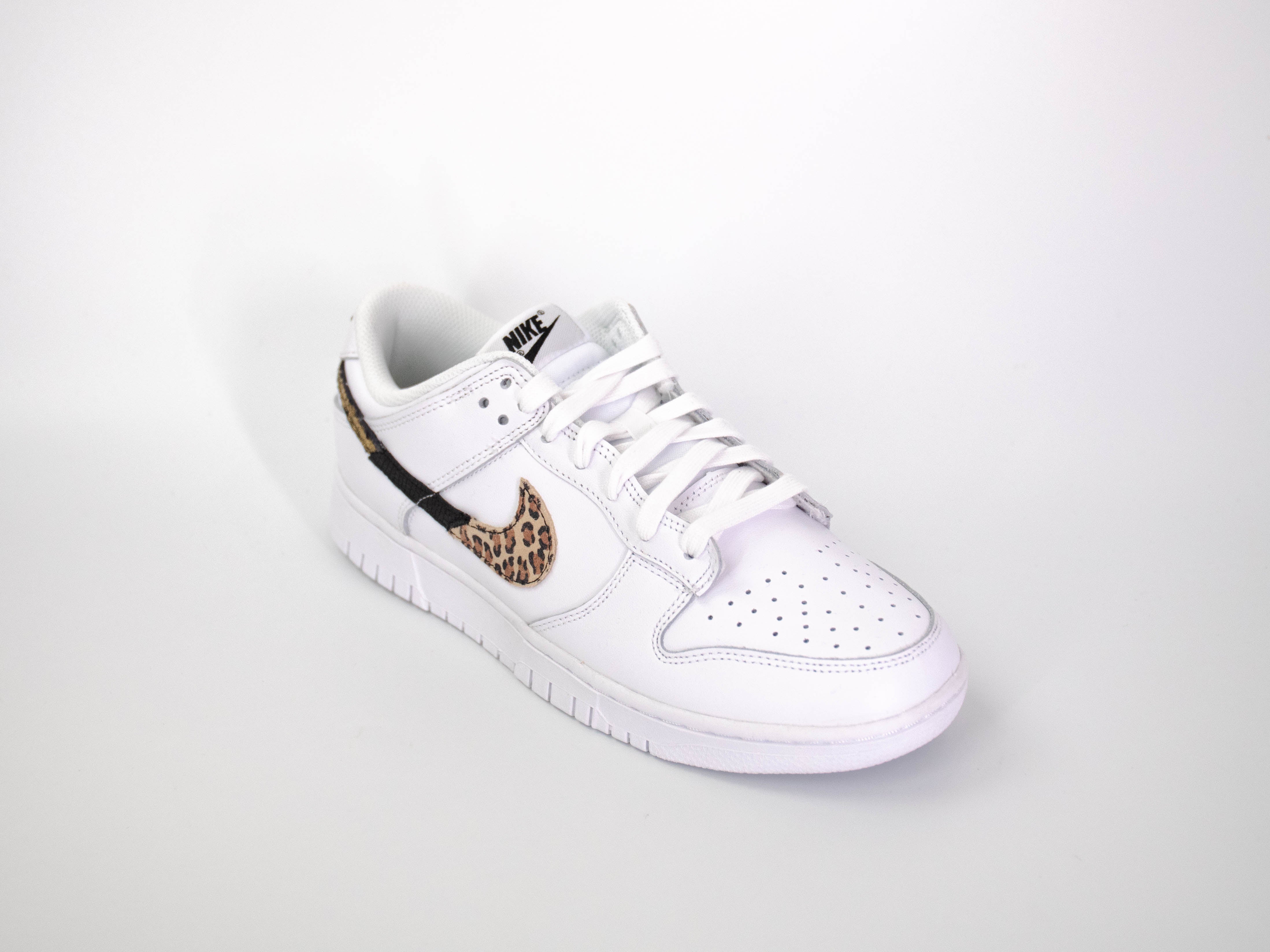 Nike dunk Low 'Leopard White'