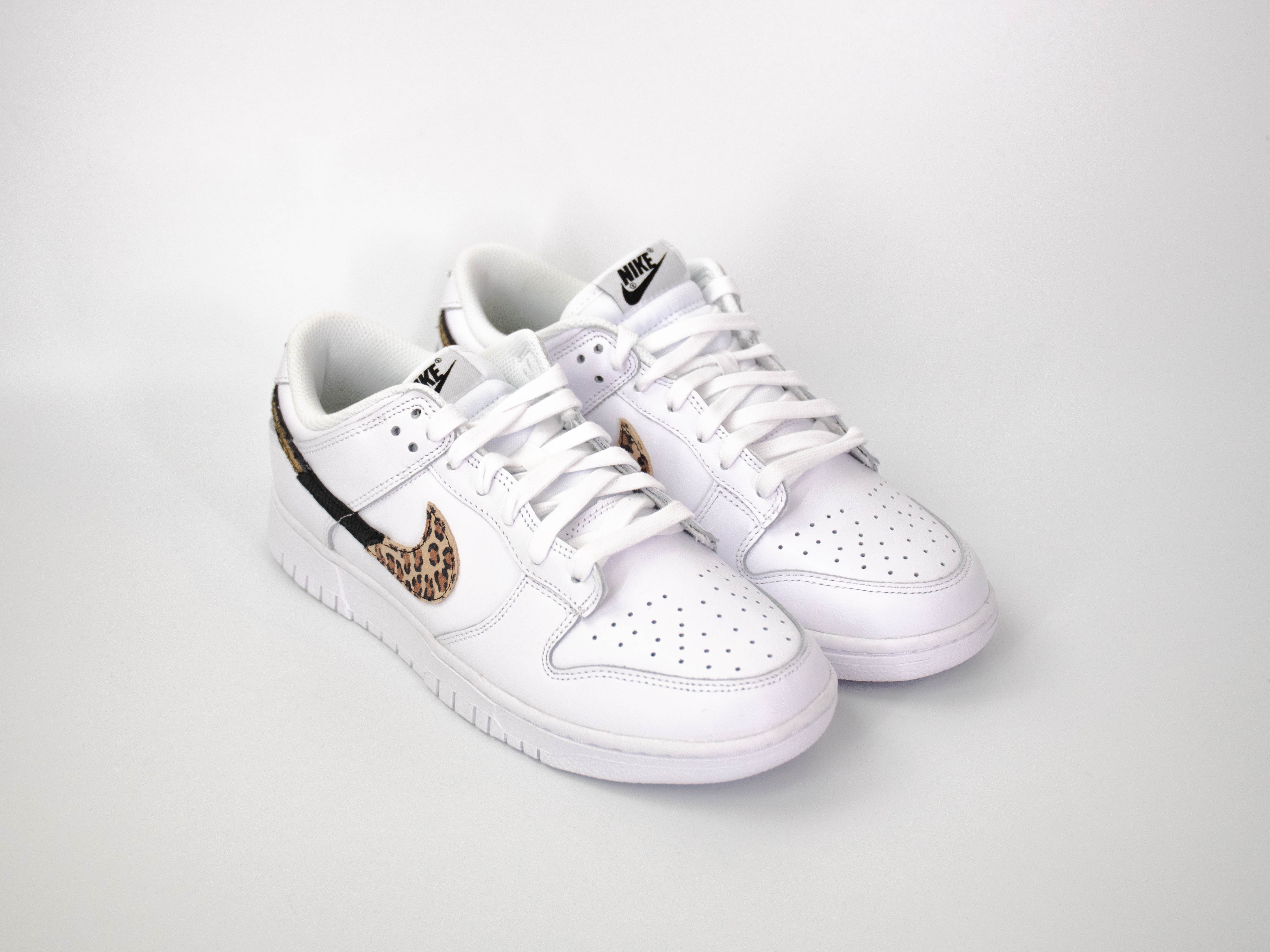 Nike dunk Low 'Leopard White'