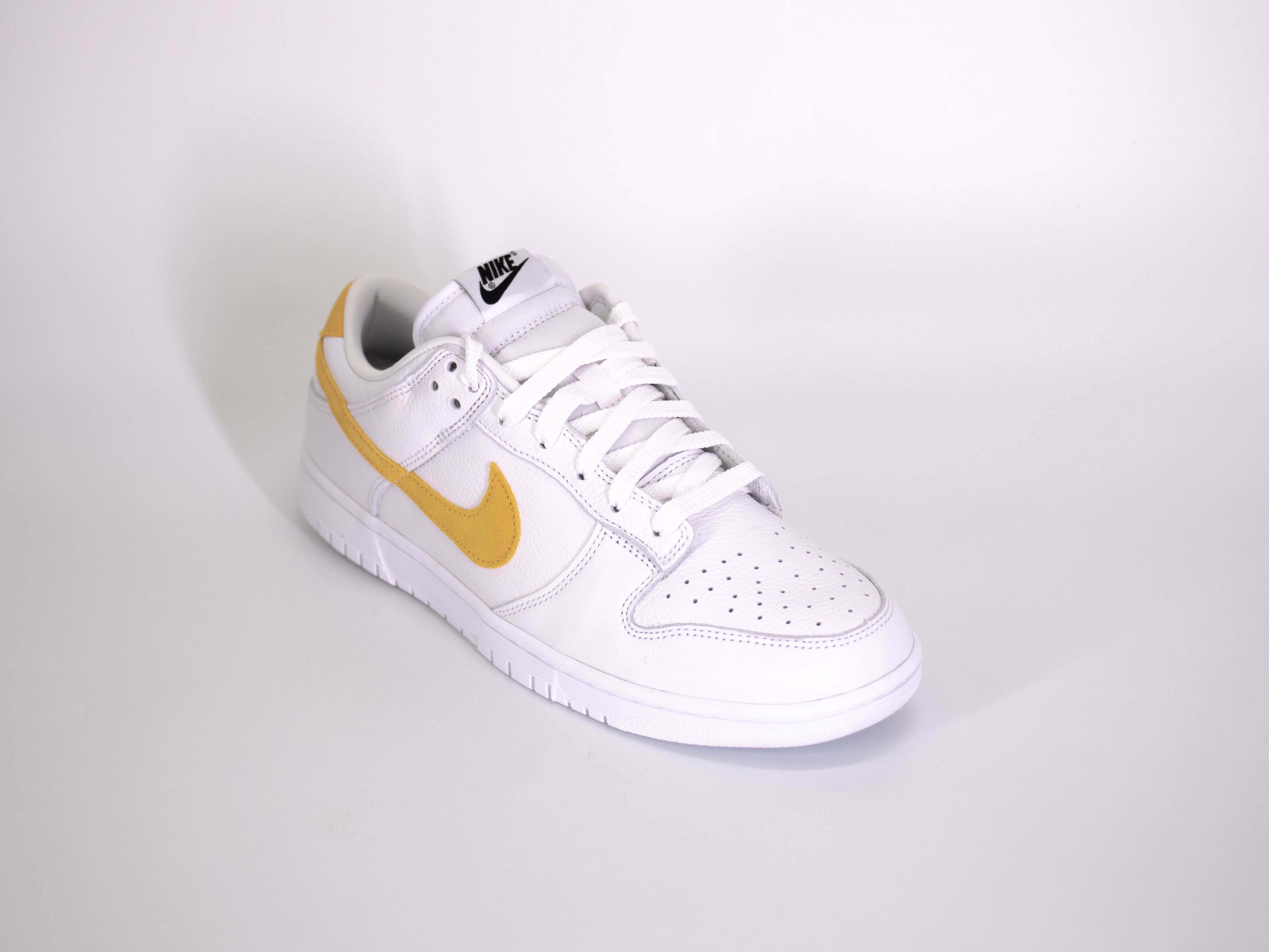 Nike Dunk Low [By You] White/Mustard