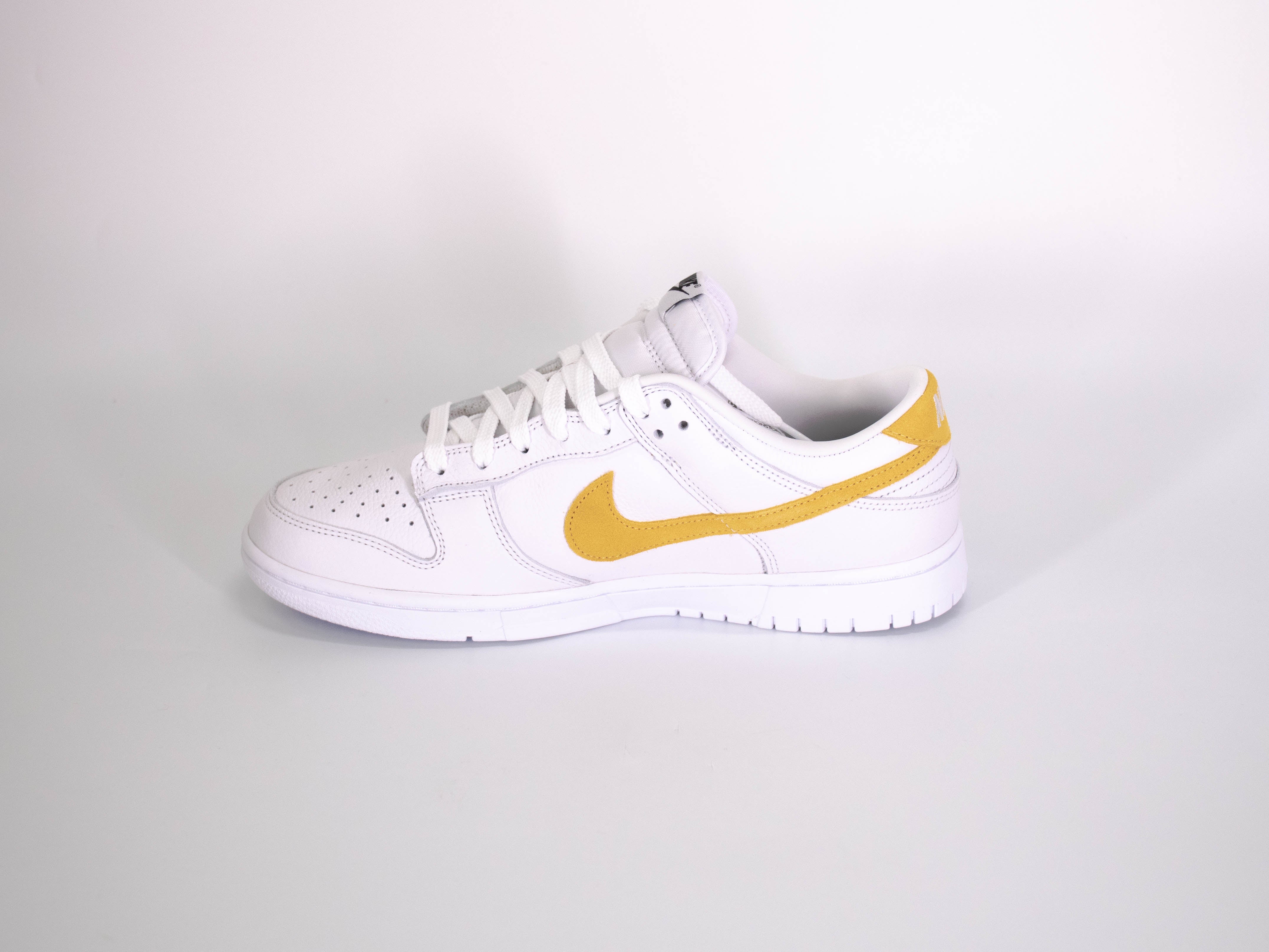 Nike Dunk Low [By You] White/Mustard