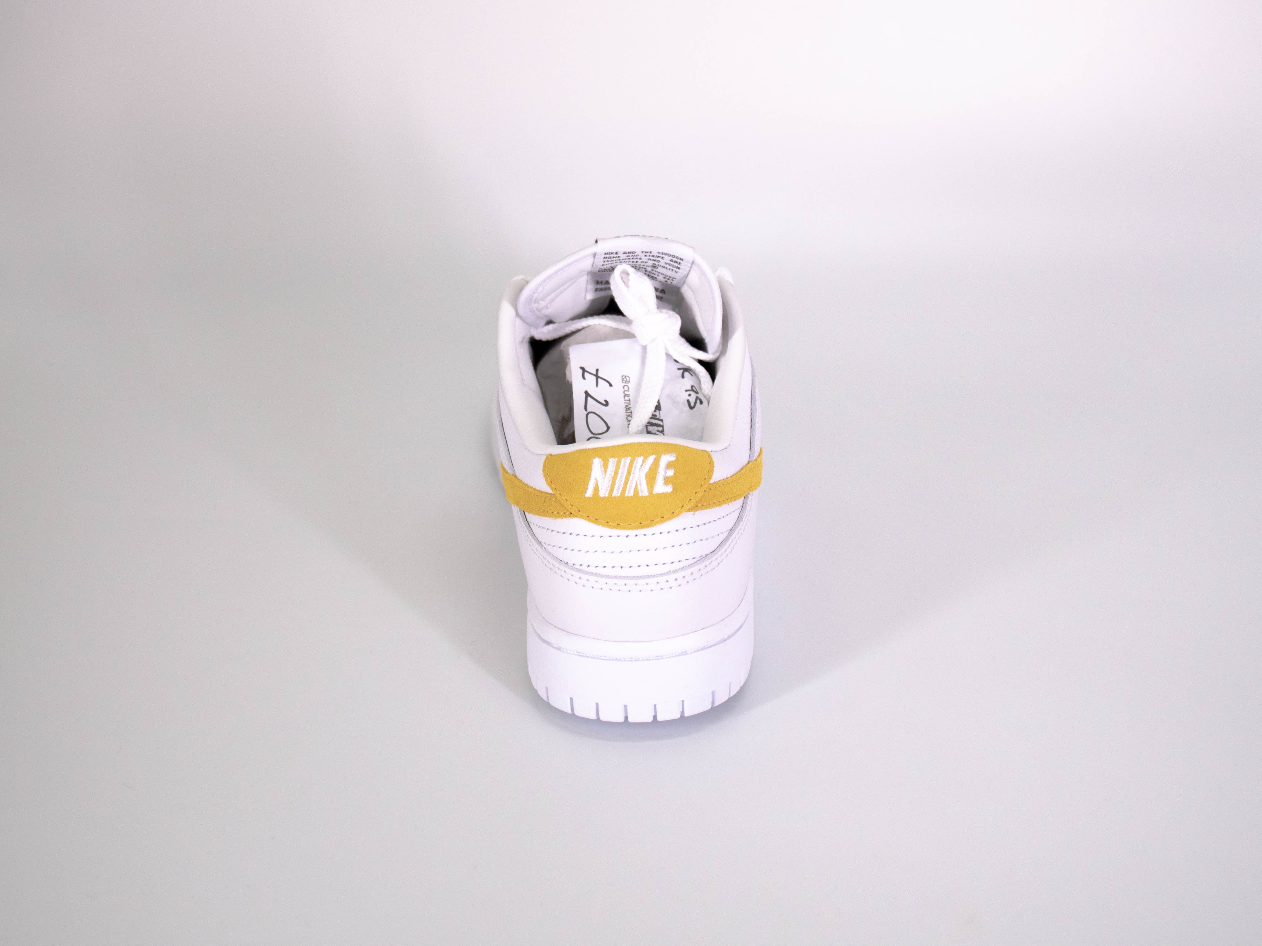 Nike Dunk Low [By You] White/Mustard