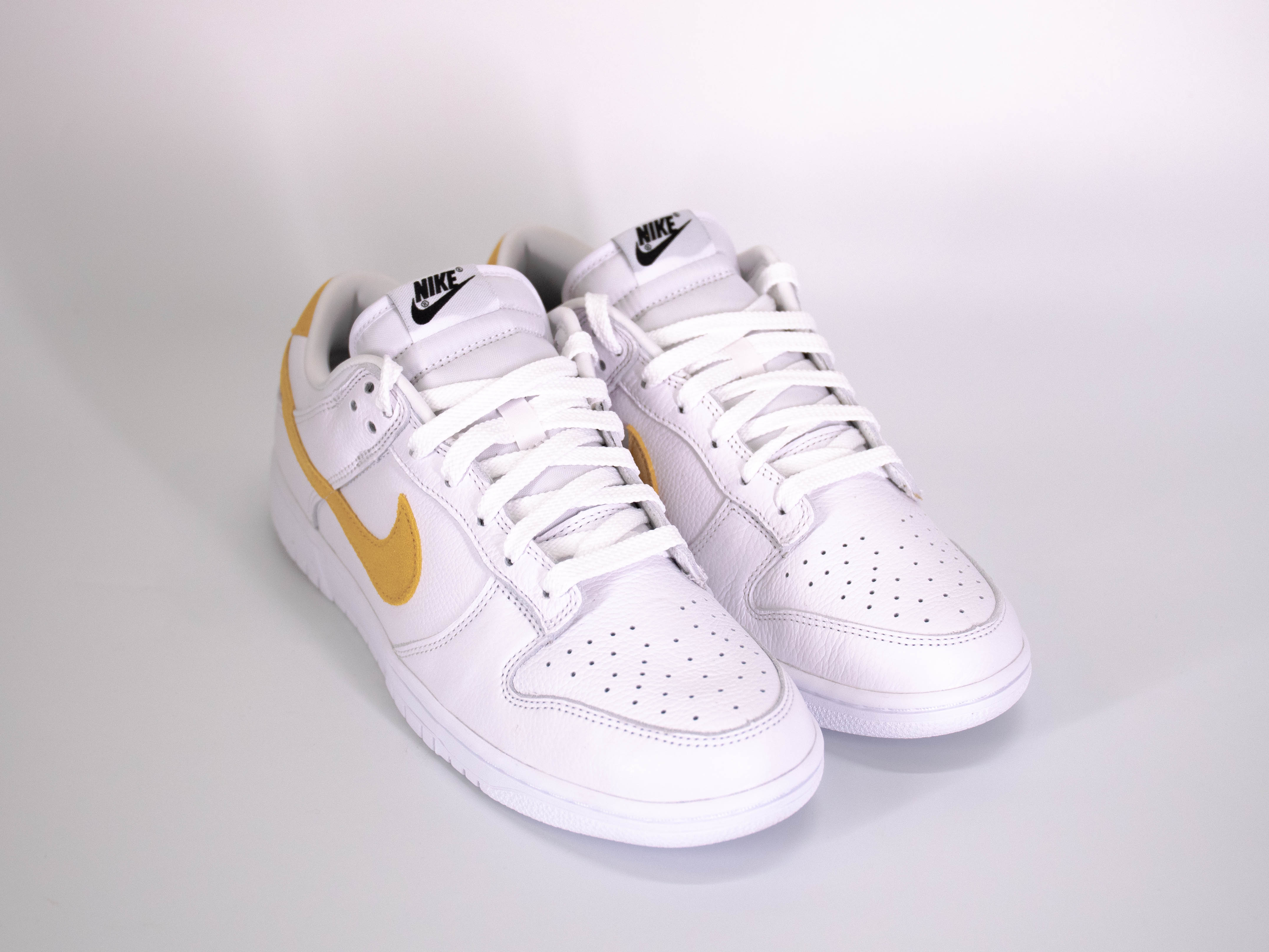 Nike Dunk Low [By You] White/Mustard