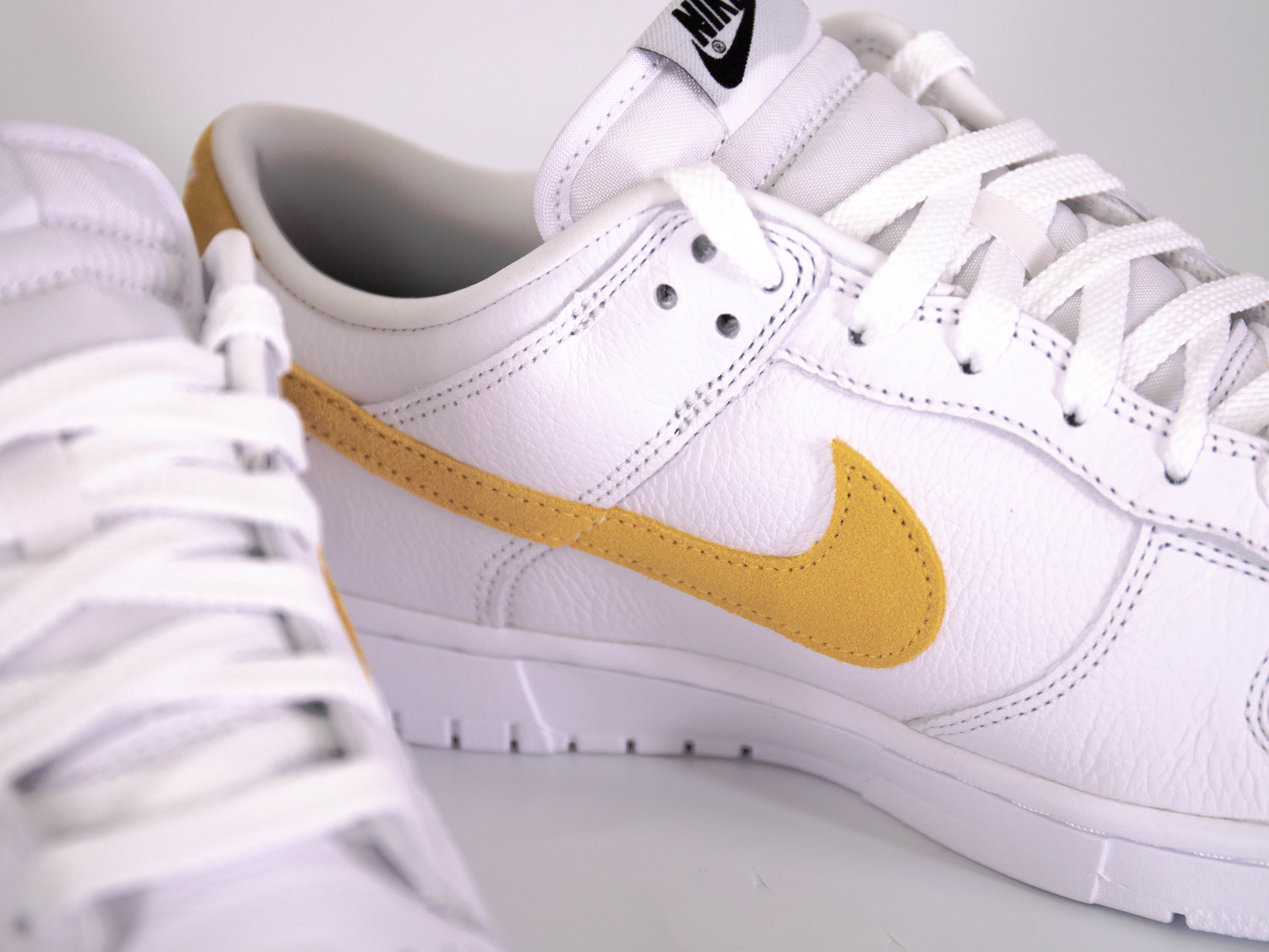 Nike Dunk Low [By You] White/Mustard