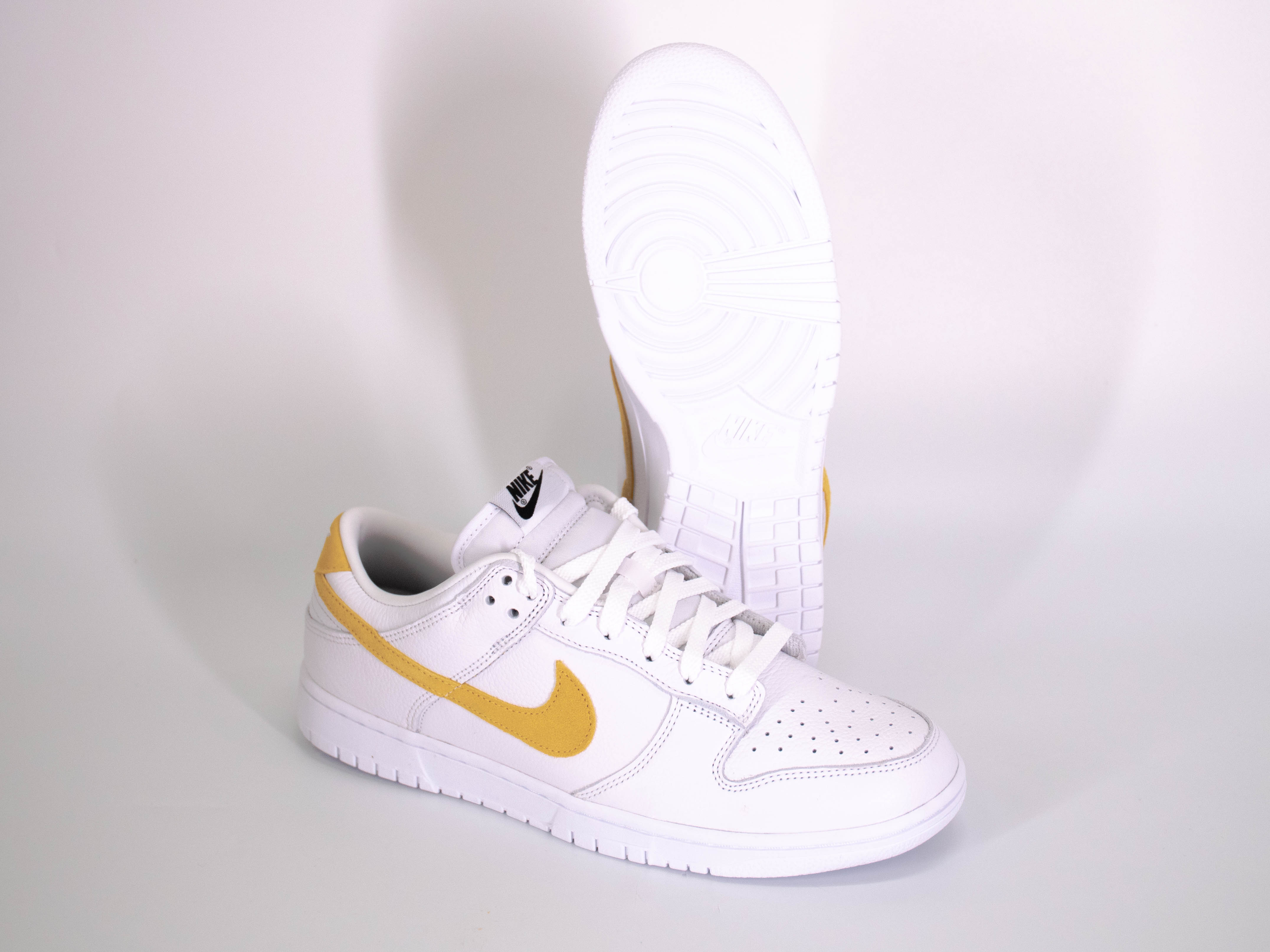 Nike Dunk Low [By You] White/Mustard