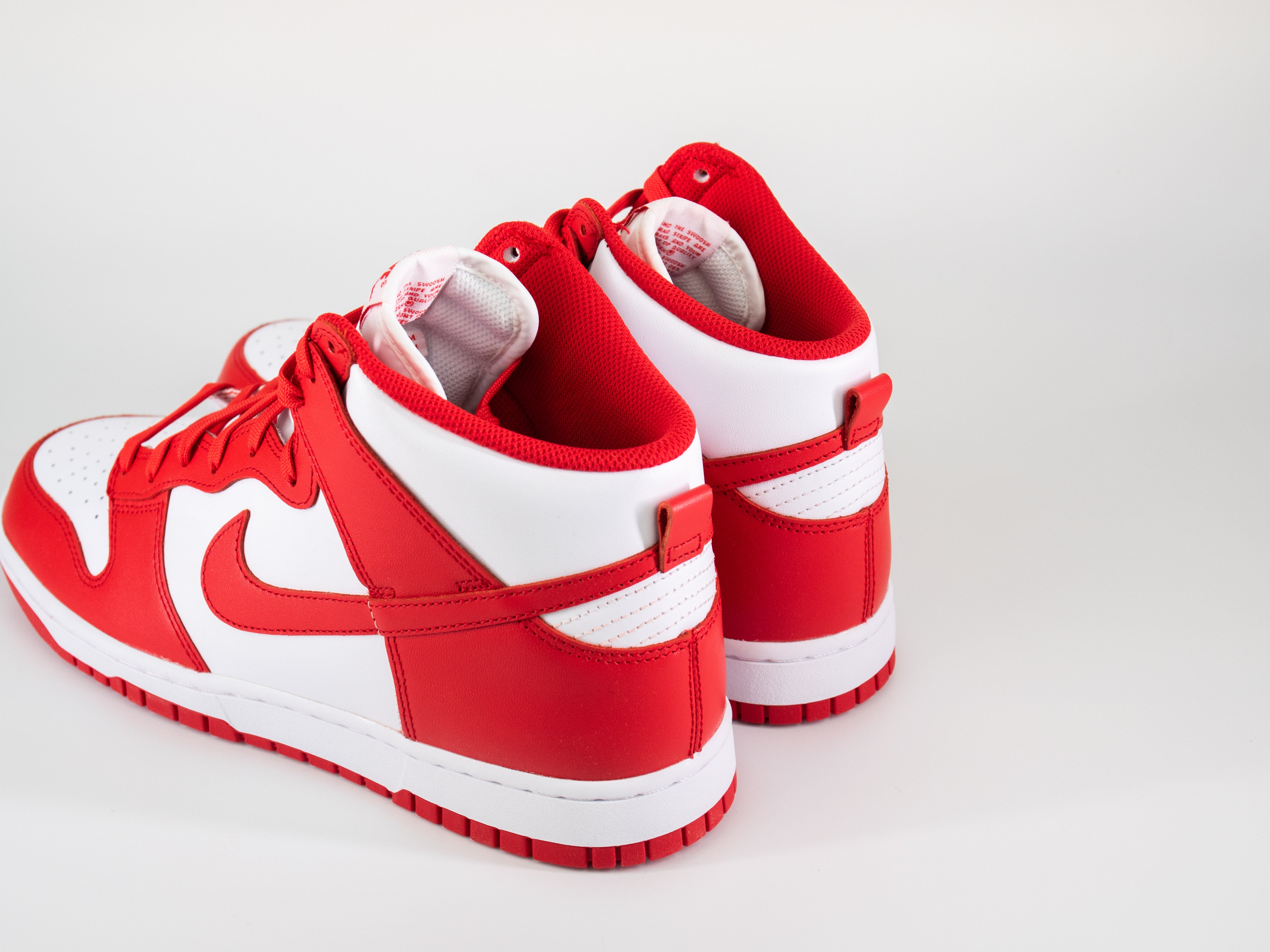 Nike Dunk High 'Championship Red/White'