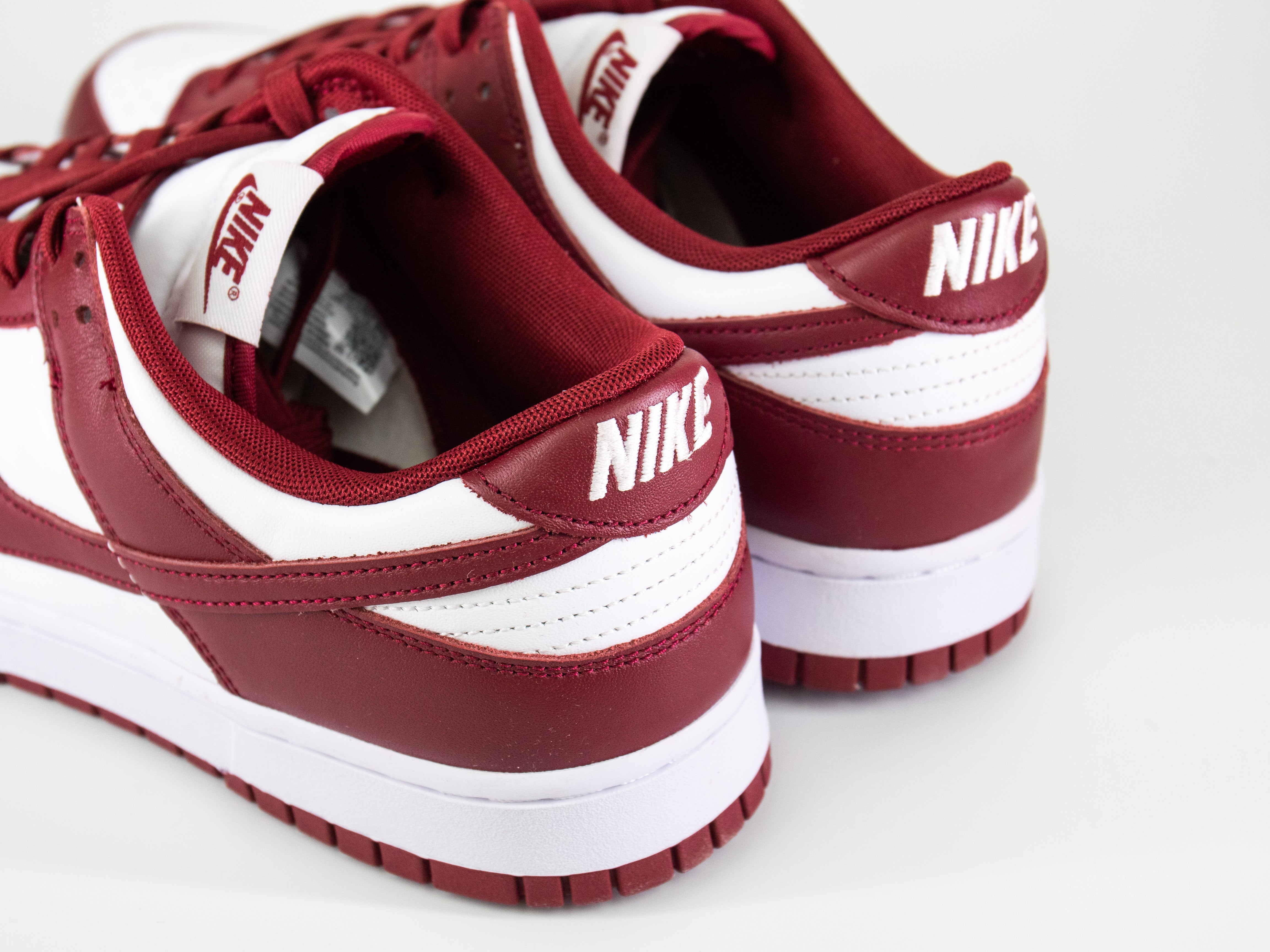 Nike Dunk Low Retro 'Team Red (burgandy)'