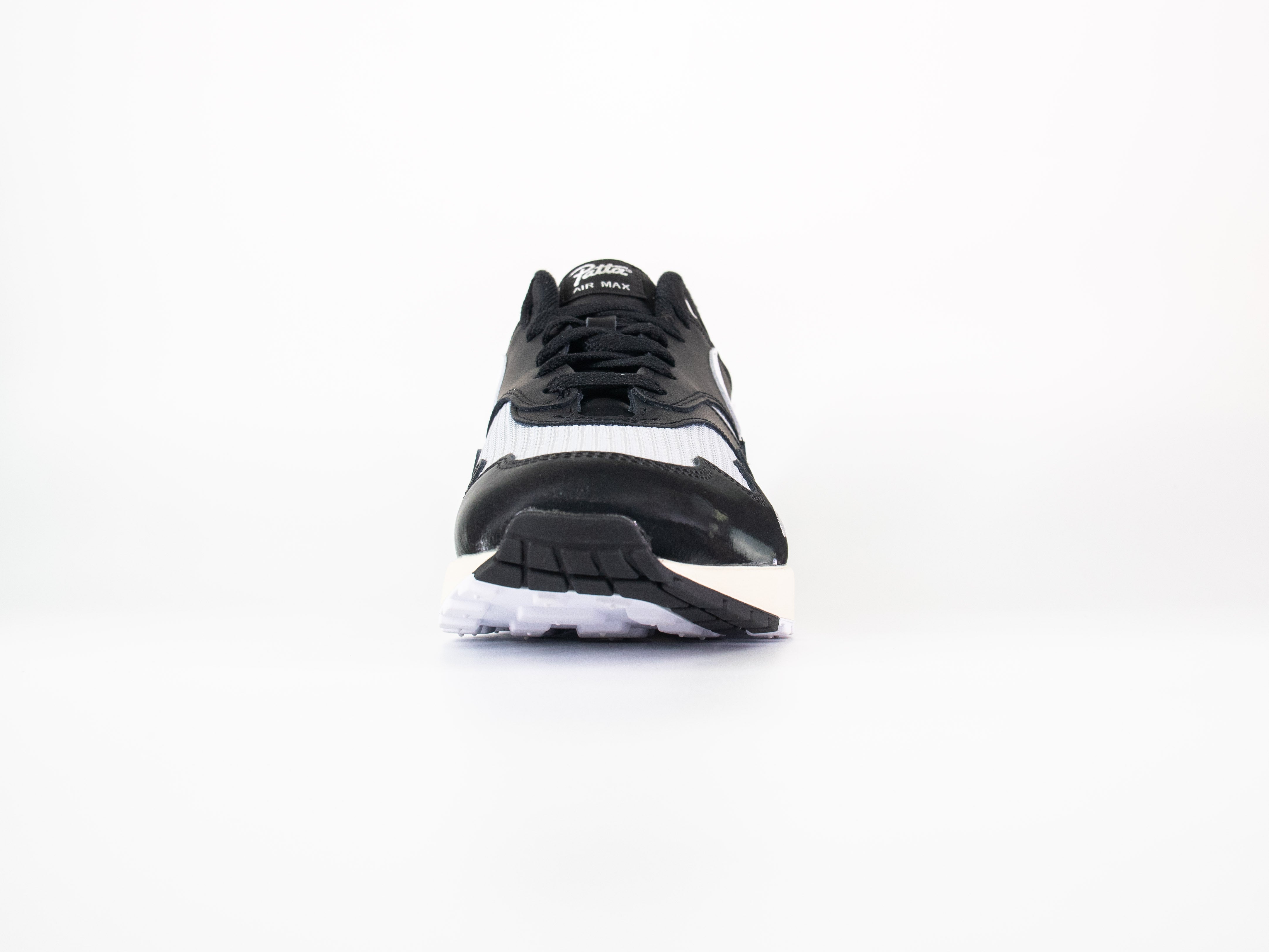 NIKE AIR MAX 1 X Patta 'Metallic Silver/White-Black'