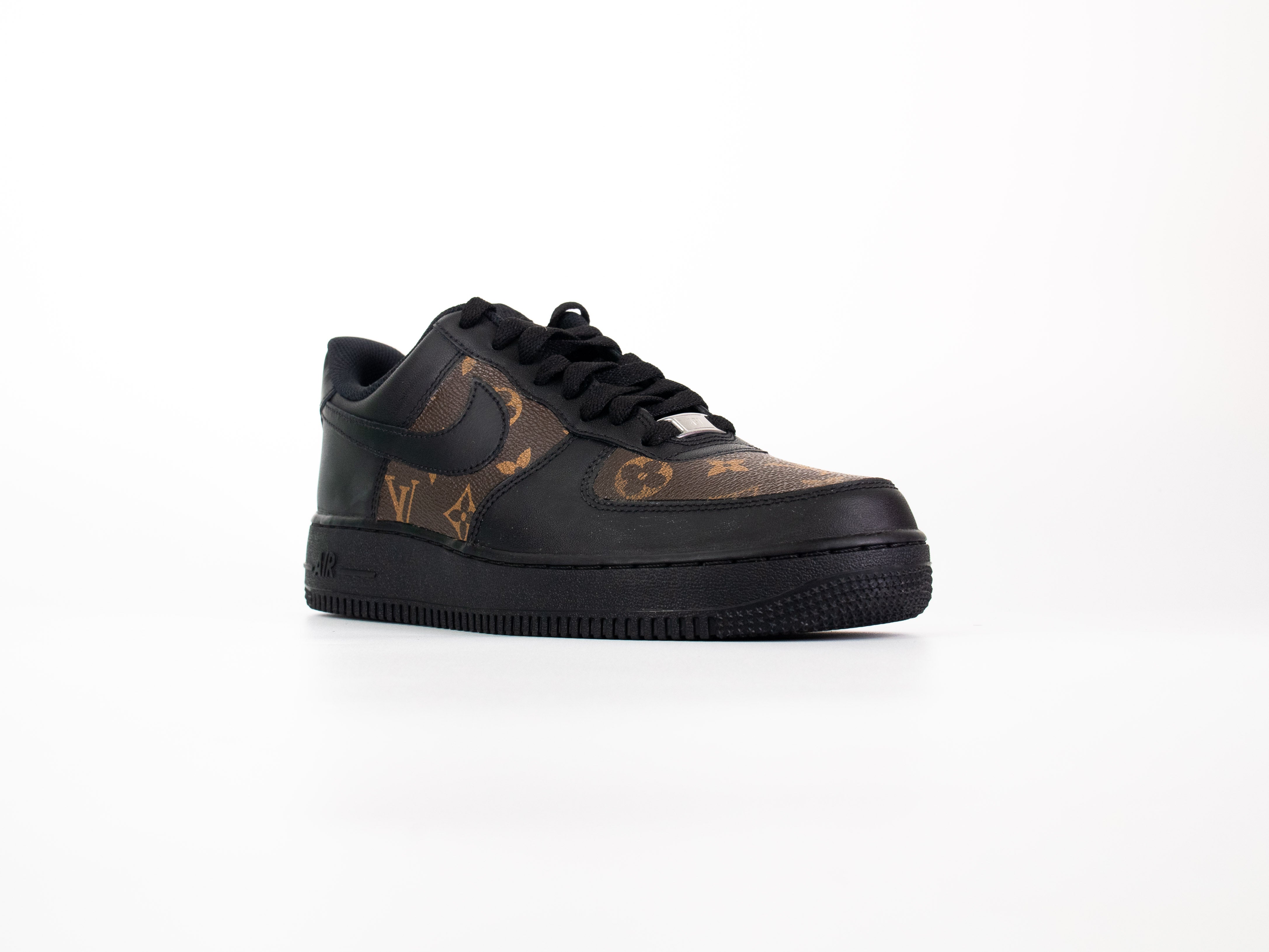 Nike AF1 Black 'Custom LV'