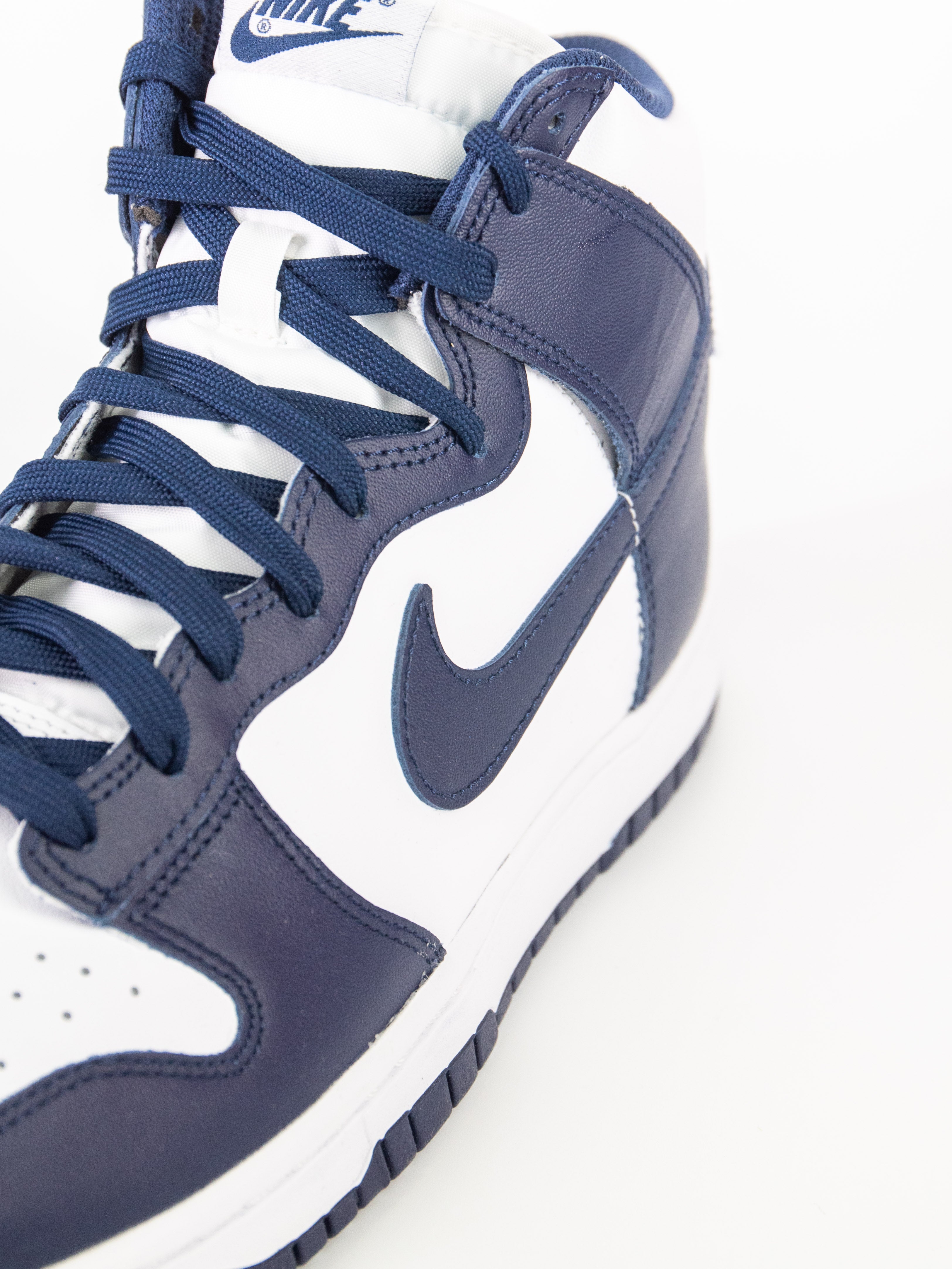 Nike Dunk Hi Retro White/Midnight Navy