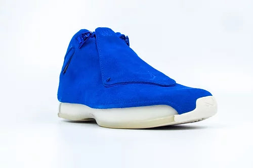 Jordan 18 best sale retro racer blue