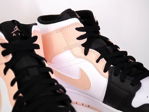 Jordan 1 Mid 'Crimson Tint'