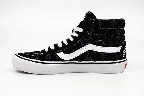 Vans x Supreme Sk8-Hi Pro “Hole Punch Denim - Black